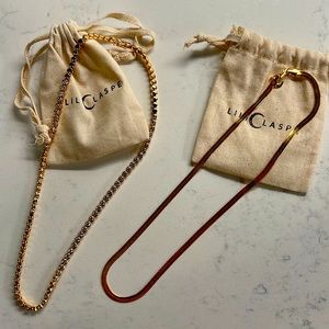 2 Never Worn- Gold Necklaces
